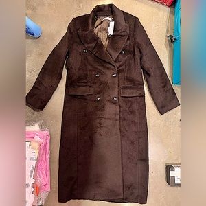 Brand New - Dark Brown ASTR Morana Coat